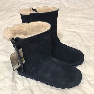 BearPaw Navy Boots